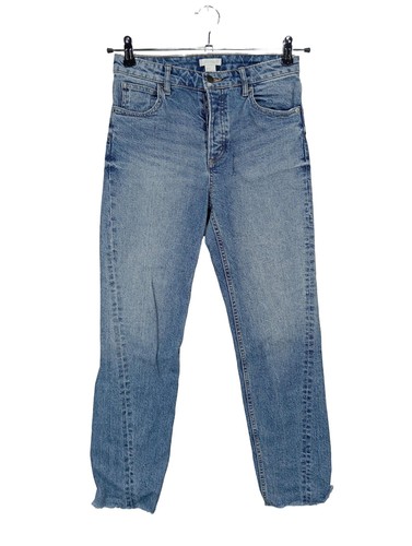 Conscious high waist jeans - h&m,